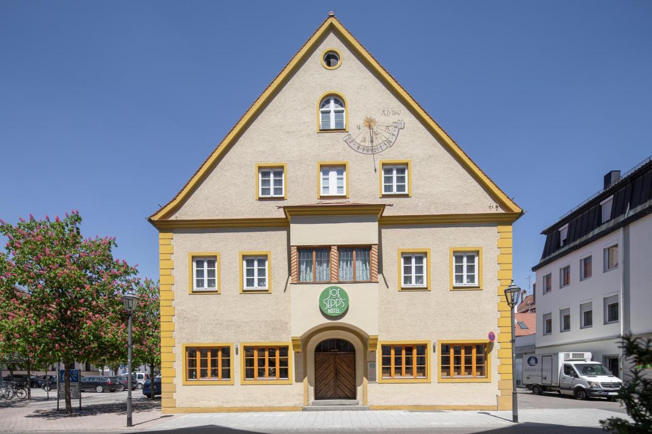 Joesepp'S Hotel Am Hallhof Memmingen Exterior foto